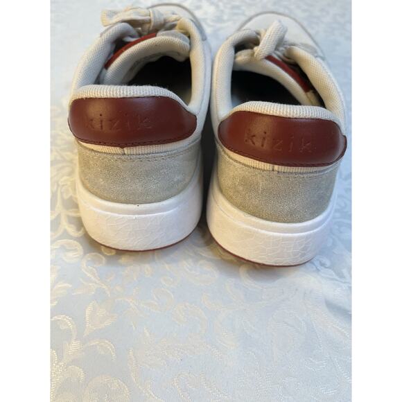 Kizik Women's Prague Casual Sneakers Shoes Crème Brulee Red Size W's 6.5 M's 5 - Picture 6 of 10